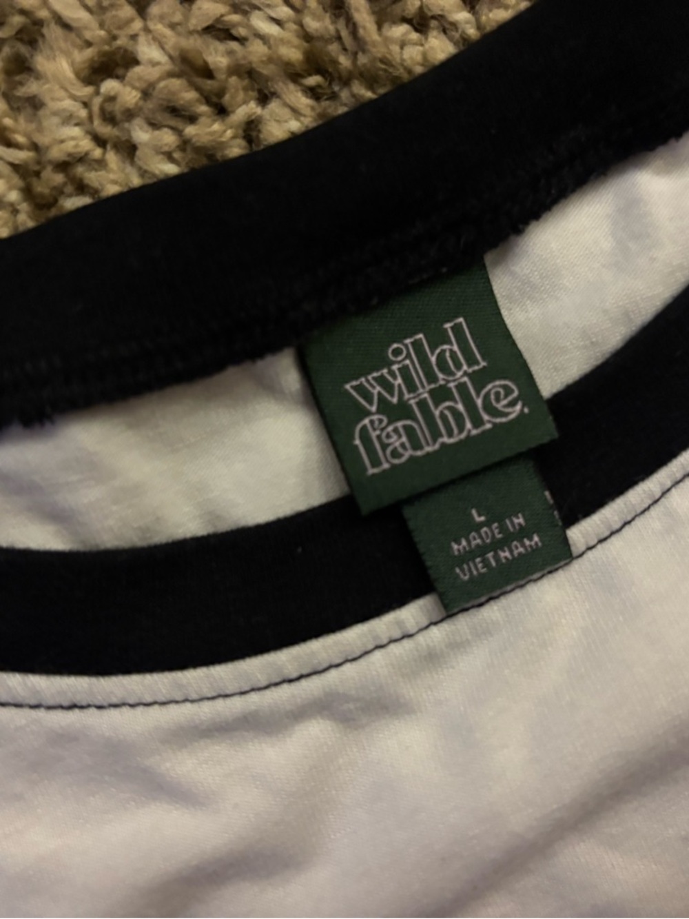 Cropped Baseball Style Muscle Tee - Picture 2 of 3